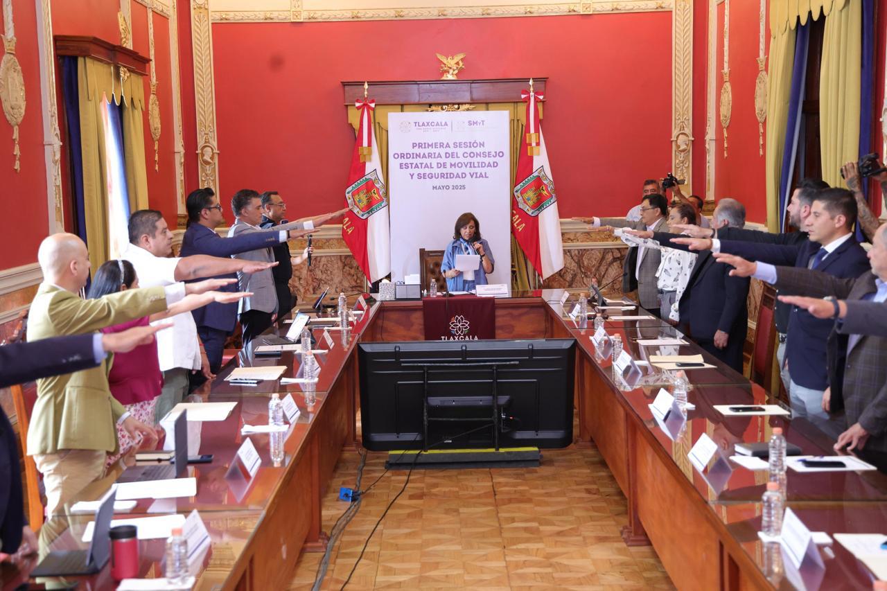 Instala gobernadora Sistema Estatal de Movilidad y Seguridad Vial